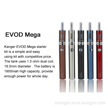 Wholesale Kanger Evod Mega E Cigarette Starter Kit